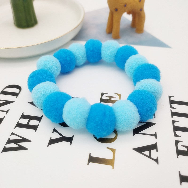 Gravata Borboleta Decorativa para Cães - Laço com Pompom Colorido