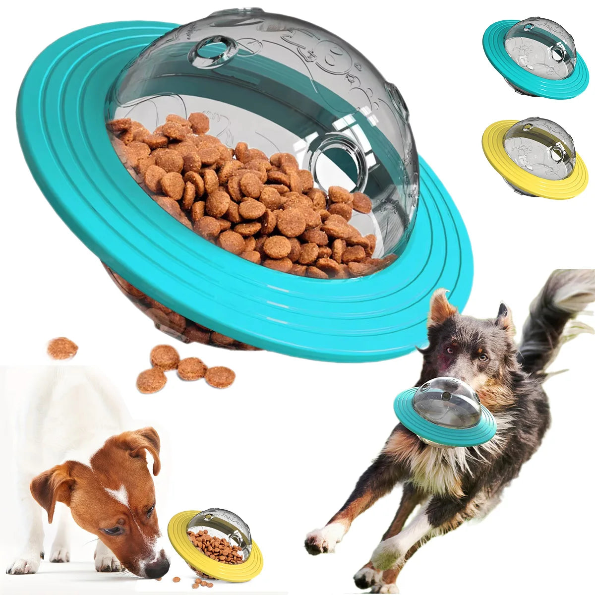 Multi-função alimentador filhote de cachorro alimentador lento interativo gato brinquedo cão brinquedo de treinamento ao ar livre melhorar o iq para cães pequenos médios grandes gatos