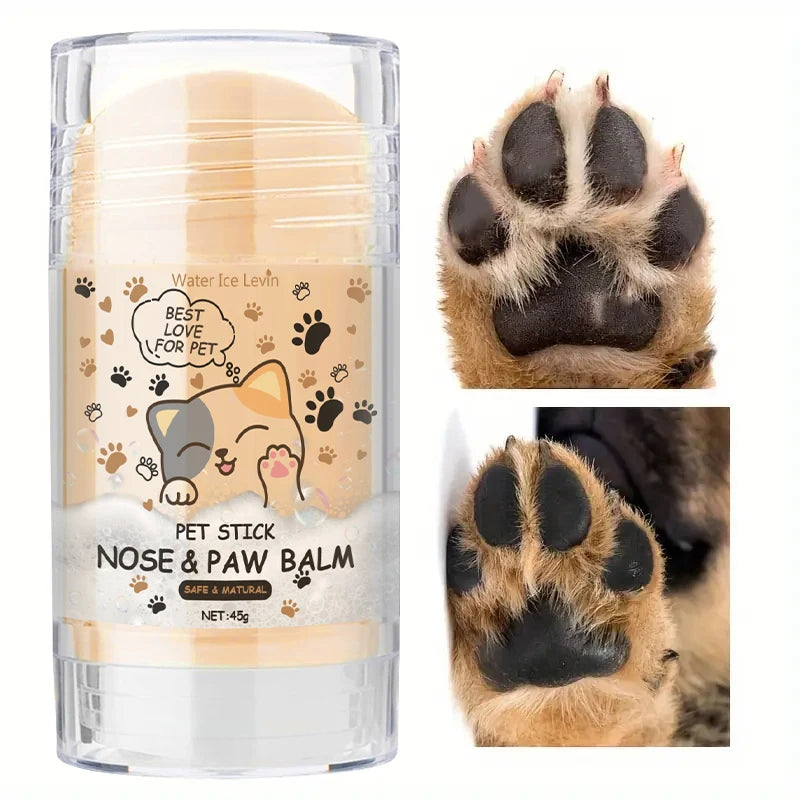 45g cão nariz e pata bálsamo cão pata creme gatos cães pata protetor creme pet pés hidratante pet crack pés reparação acessórios para animais de estimação