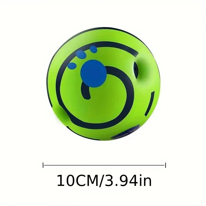 Bola de giggle interativa engraçada - bolas para treinamento de QI de cães, brinquedo interativo para animais de estimação, jogo estimulante, estimulação mental e exercício