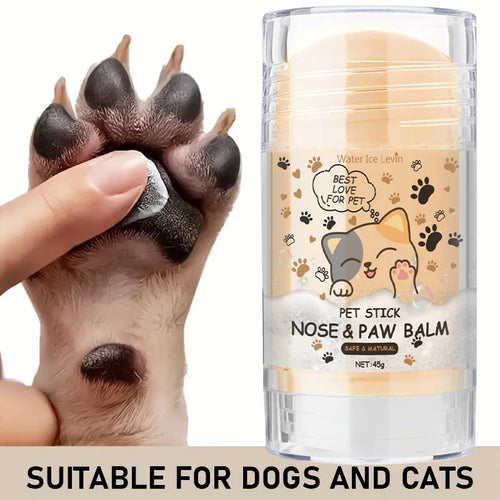 45g cão nariz e pata bálsamo cão pata creme gatos cães pata protetor creme pet pés hidratante pet crack pés reparação acessórios para animais de estimação
