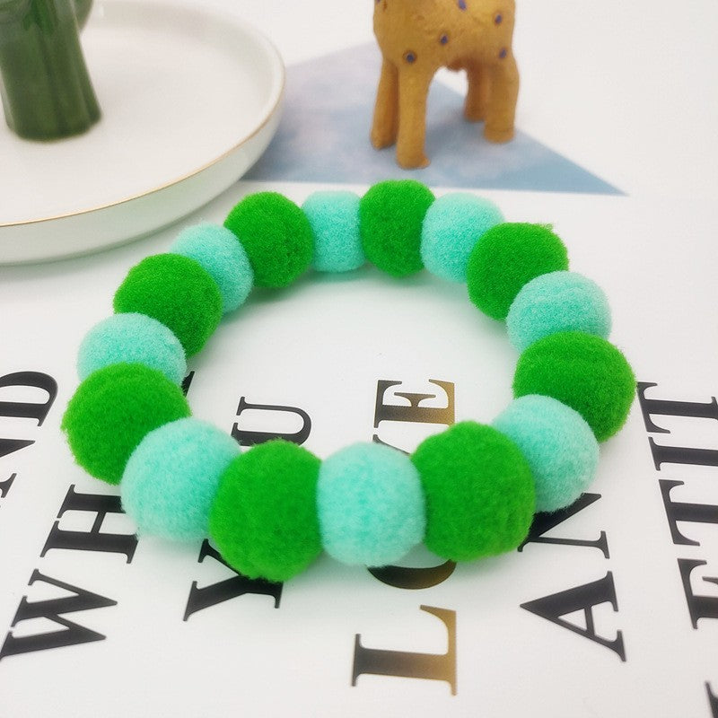 Gravata Borboleta Decorativa para Cães - Laço com Pompom Colorido